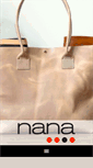 Mobile Screenshot of nanabysally.com