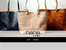 Tablet Screenshot of nanabysally.com
